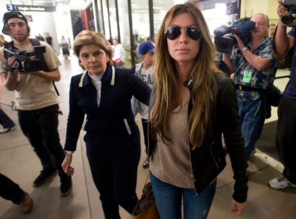 Gloria Allred, Rachel Uchitel Gloria Allred, Rachel Uchitel